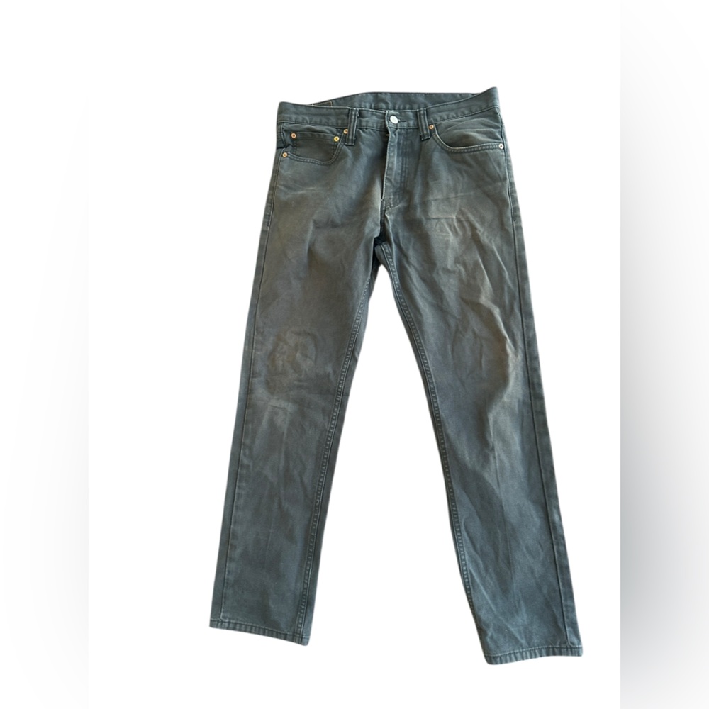 Levi’s 511 Slim Straight Fit Jeans W34 L32 Charcoal Gray